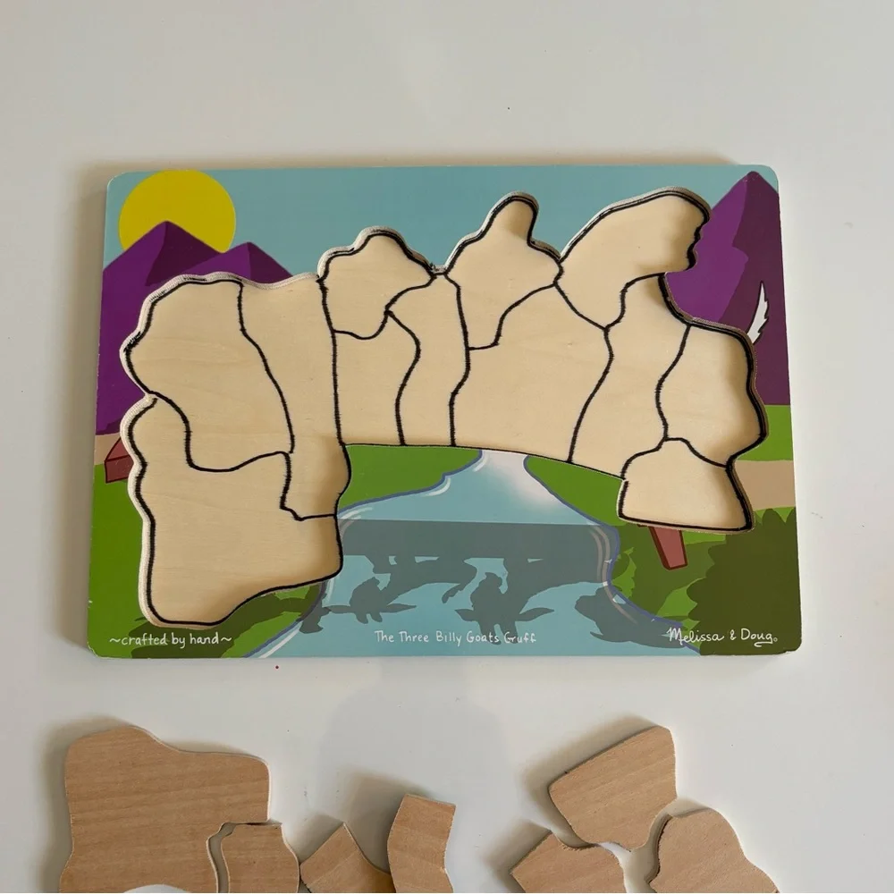 melissa and doug colorful wooden
